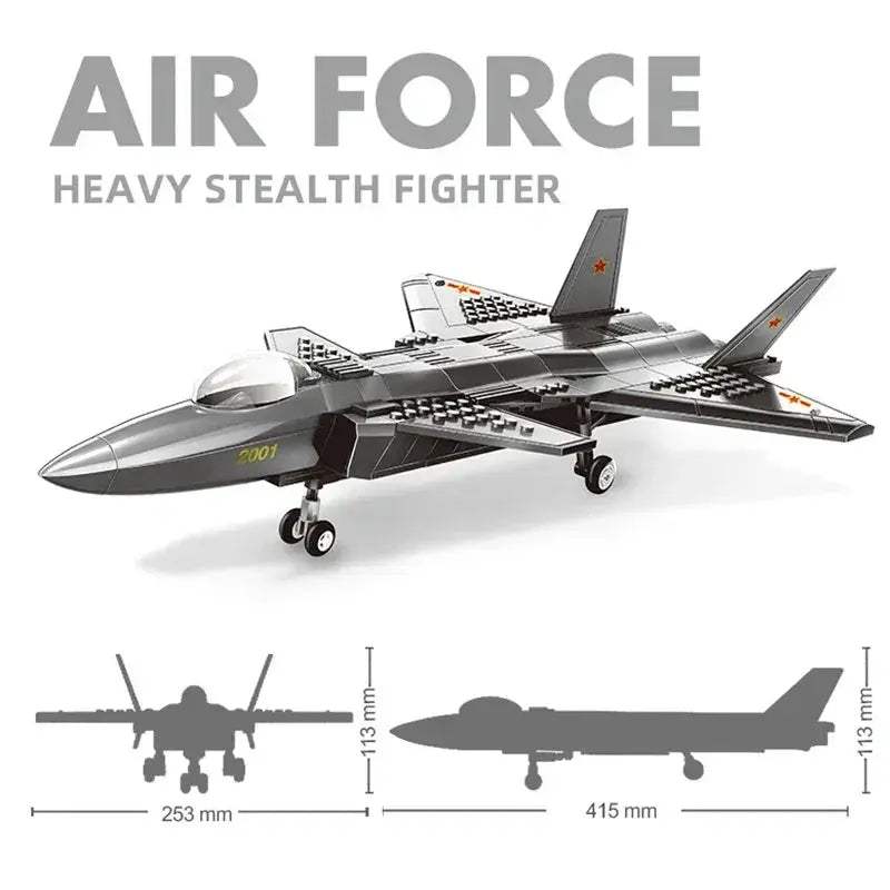 Premium Building Block Set SR 71 Blackbird Inspired F 12 Aircraft For Collectors And Enthusiasts - ToylandEU