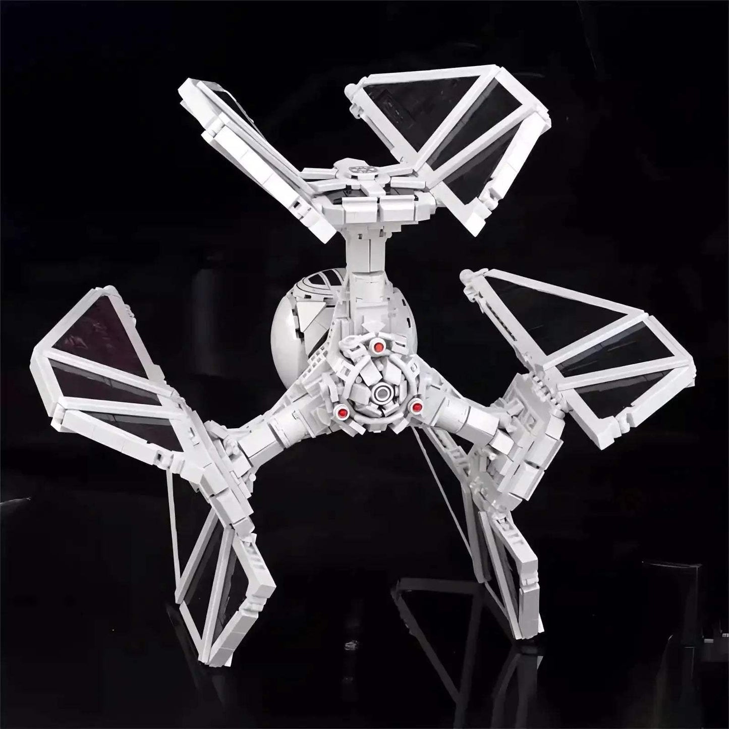 Premium Building Block Set Space Wars Tie Defender Starfighter For Collectors - ToylandEU