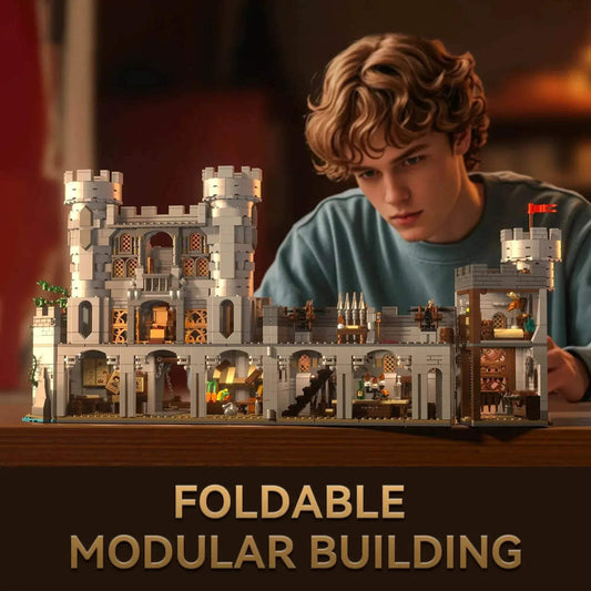 Premium Building Block Set Sword Of Holy Spirit Castle Gift - ToylandEU