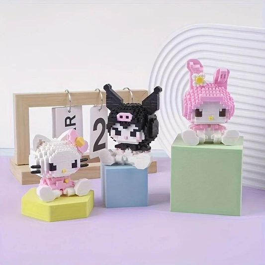 Premium Building Blocks Hello Kitty Kawaii Melody For Kids - ToylandEU