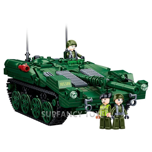 Premium Building Blocks Set Lego Compatible STRV103 Main Battle Tank Model For Ages 14 And Up - ToylandEU