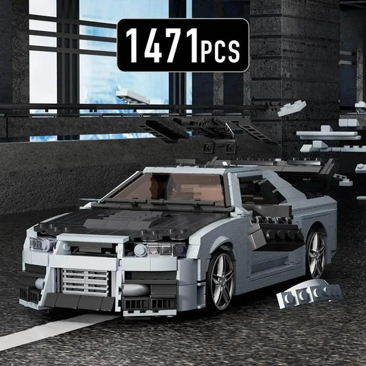 Premium Building Blocks Set R34 Skyline Car Toyland EU - ToylandEU™