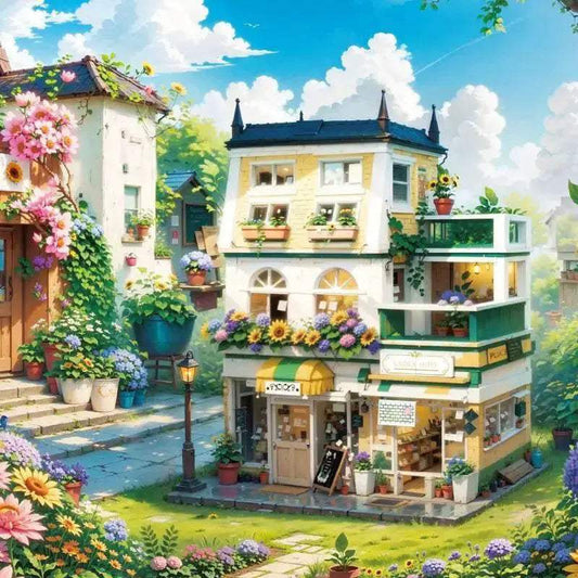 Premium Building Blocks ThreeStory Model Toyland EU - ToylandEU™