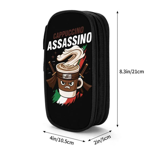 Premium Canvas Pencil Case Foldable Cartoon Pattern Student - ToylandEU