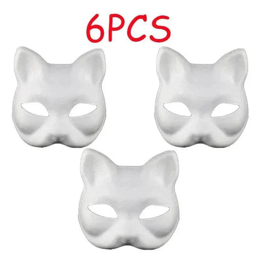 Premium Cat Mask One Size Paintable Mask Toyland EU - ToylandEU™