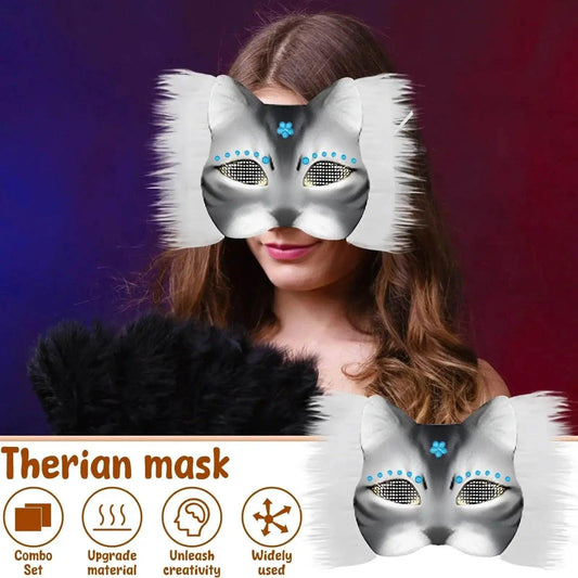 Premium Cat Masks Half Face Mask Toyland EU - ToylandEU™