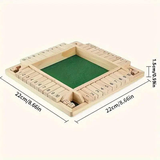 Premium Classic Wooden Board Game for Family Fun - ToylandEU™