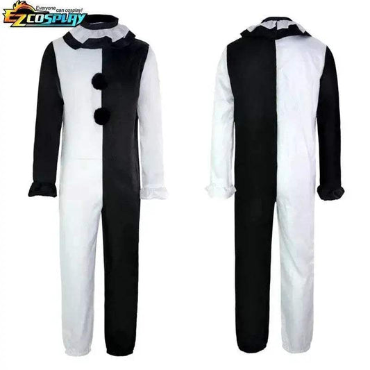 Premium Clown Costume Jumpsuit Mask Set for Adults - ToylandEU