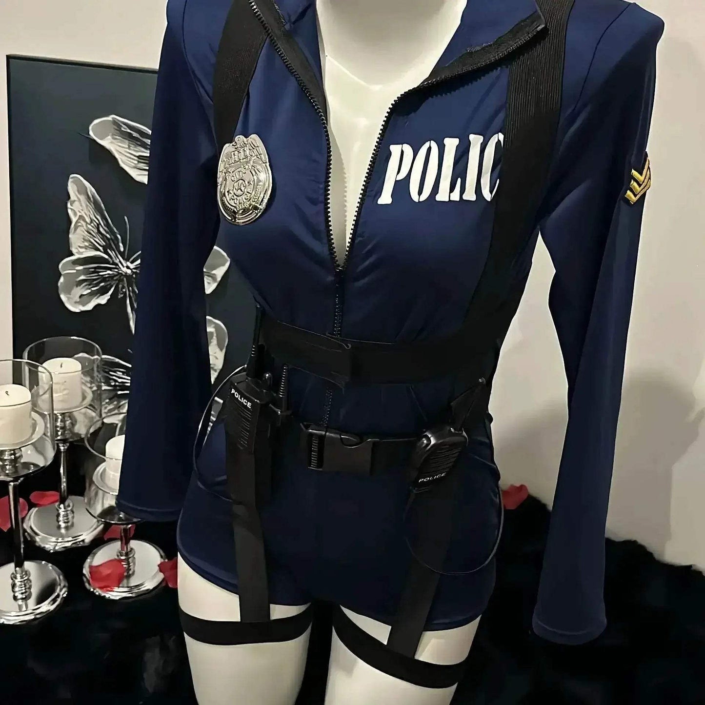 Bold Police Cosplay Jumpsuit Lingerie Toyland EU - ToylandEU™