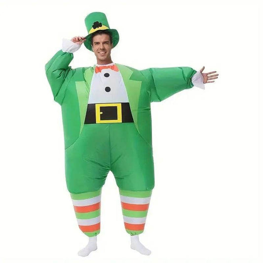 Premium Cosplay Costume Inflatable Green Suit For Men - ToylandEU