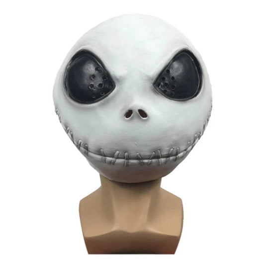 Premium Cosplay Mask Jack Skellington Latex Helmet Adult - ToylandEU
