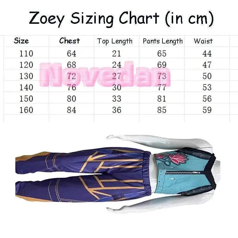 Premium Cosplay Outfit Demon Hunters Kpop For Girls - ToylandEU
