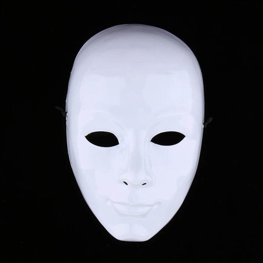 Premium Costume Mask Unpainted Full Face Party Masquerade - ToylandEU