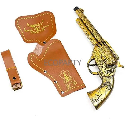 Premium Cowboy Costume Accessories Six Piece Set Halloween - ToylandEU