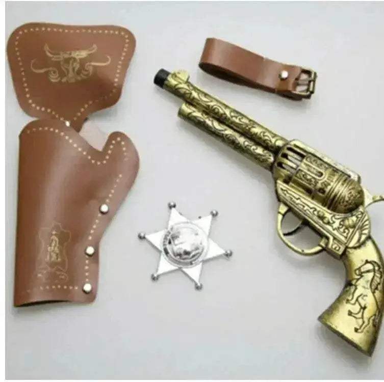 Premium Cowboy Costume Accessories Six Piece Set Halloween - ToylandEU
