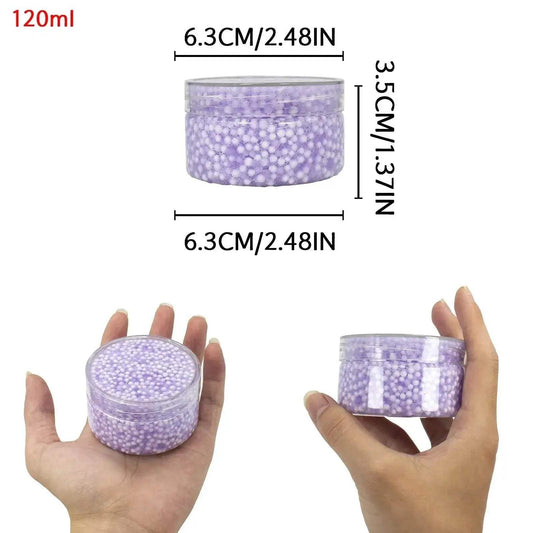 Premium Crystal Slime Kit Crunchy Beads 120ml For Teens - ToylandEU