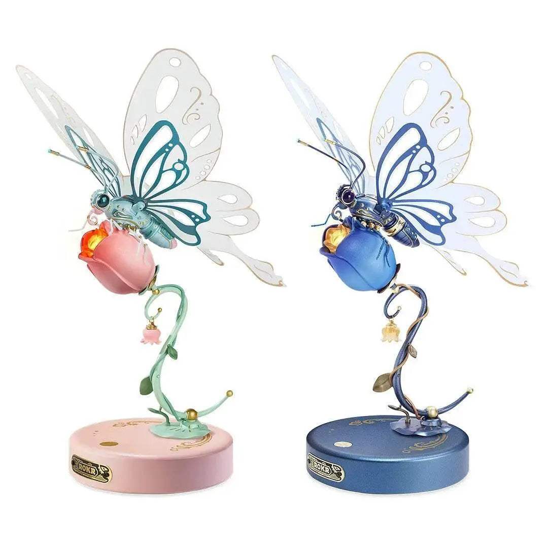 Premium DIY 3D Puzzle Kit Gift Ready Golden Butterfly Wings - ToylandEU