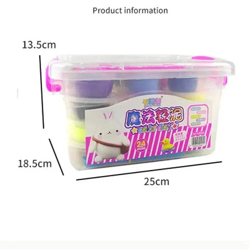 Premium DIY Slime Kit with 24 Vibrant Colors for Creative Kids Sensory Play - ToylandEU