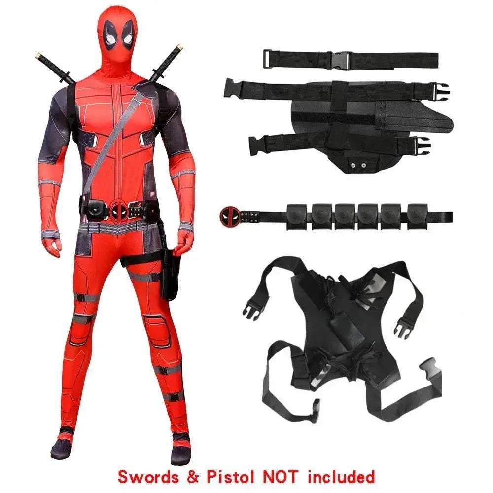 Premium Deadpool Costume TwoInOne Set Toyland EU - ToylandEU™