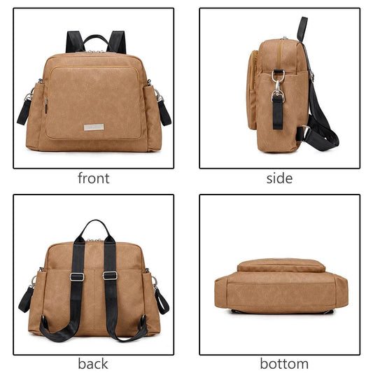 Premium Diaper Backpack Large Capacity Waterproof Multi Functional For New Moms On The Go - ToylandEU