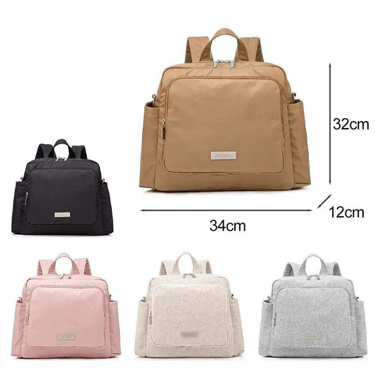 Premium Diaper Backpack Waterproof Large Capacity For Moms - ToylandEU