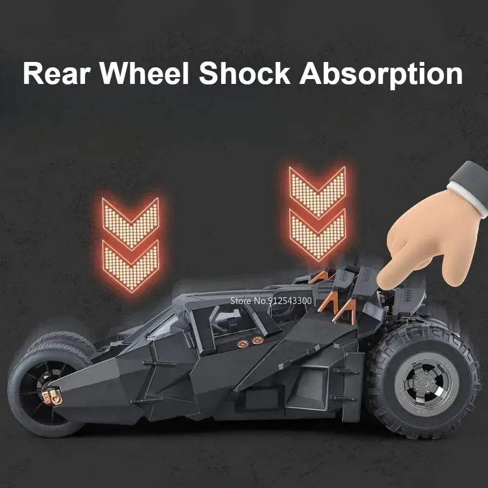 Premium Diecast Batmobile Model Car Sound And Light For Collectors - ToylandEU