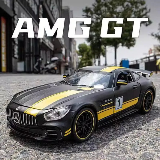 Premium Diecast Car Alloy Model Mercedes Benz GT AMG For Car Enthusiasts - ToylandEU