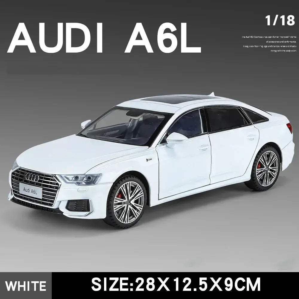 Premium Diecast Car Model 1 18 Audi A6L Toyland EU - ToylandEU™