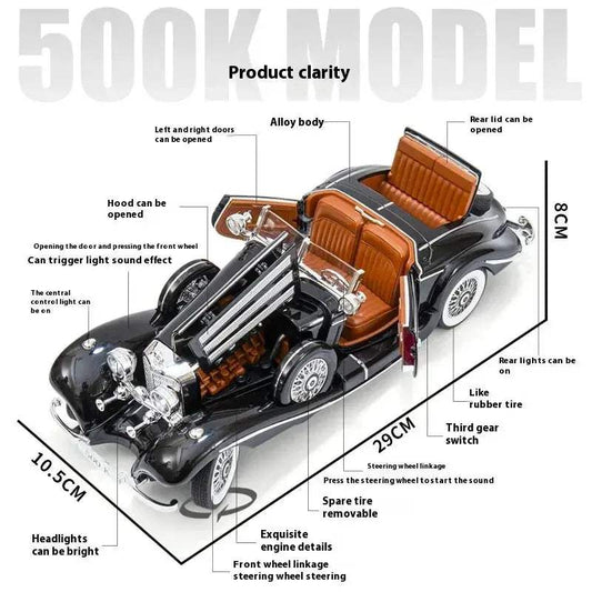 Premium Diecast Car Model 1 18 Scale Toyland EU - ToylandEU™