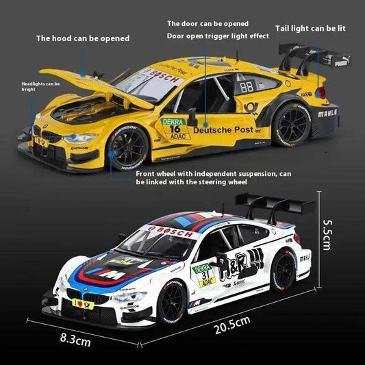 Premium Diecast Car Model Sound And Light For Collectors And Boys Hobbyists Gift Idea - ToylandEU
