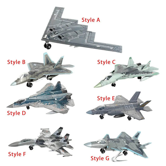 Premium Diecast Fighter Plane Model Desktop Decor For Cafe - ToylandEU