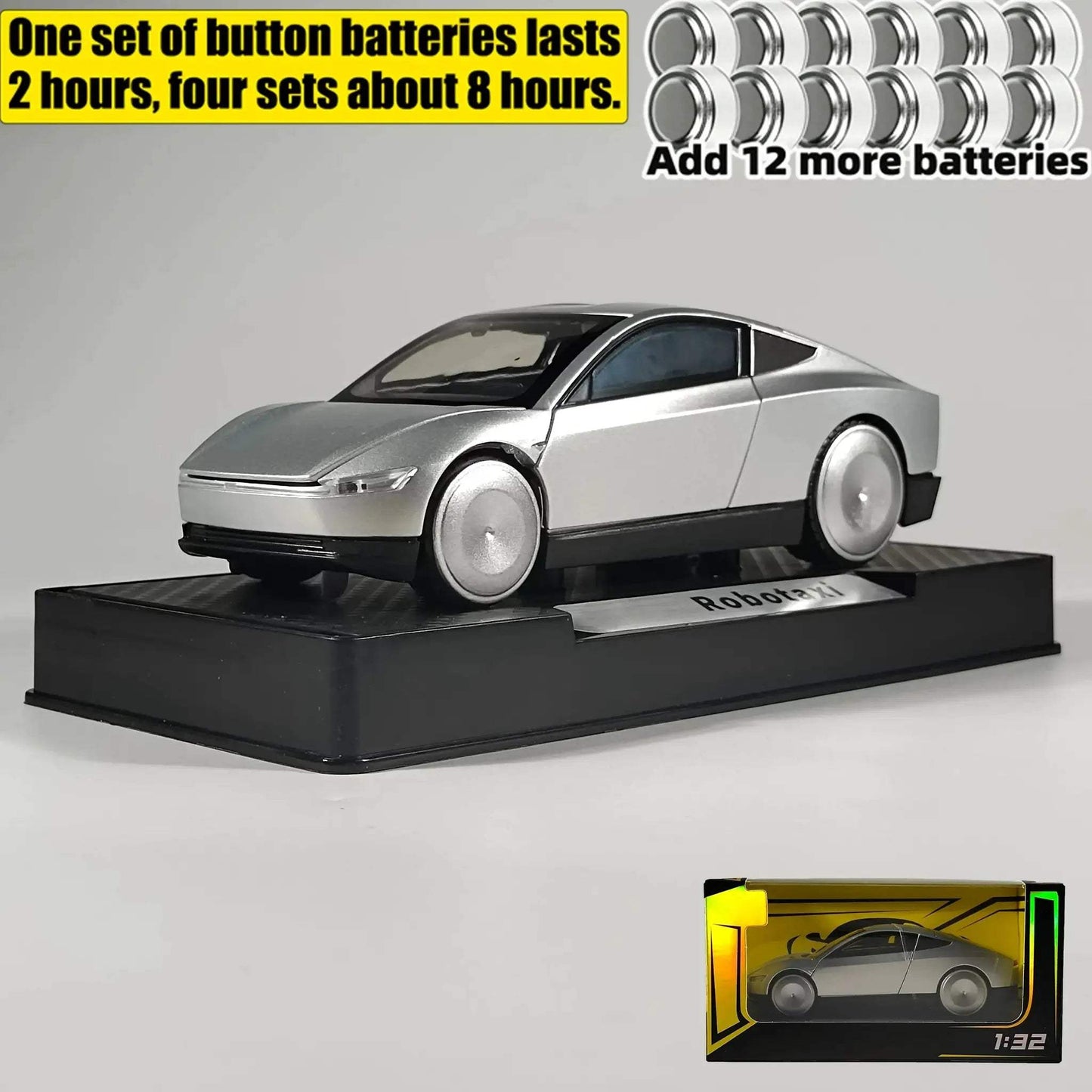 Premium Diecast Model Car Robotaxi Driverless For Boys - ToylandEU