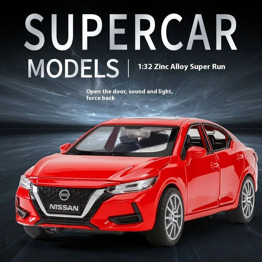Premium Diecast Nissan Sylphy Car Sound And Light For Boys - ToylandEU