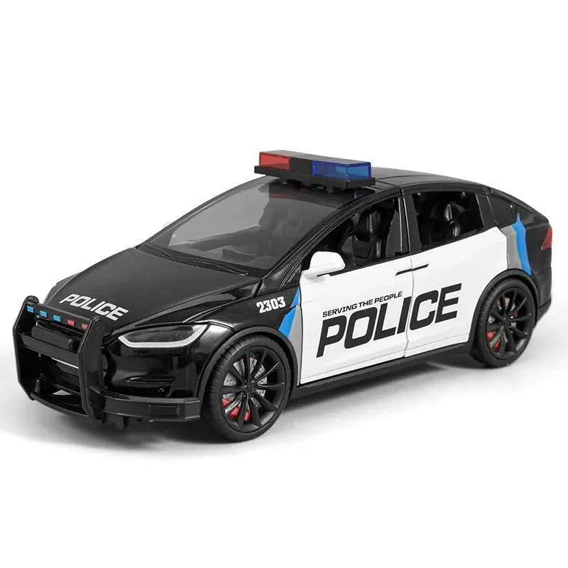 Premium Diecast Police Car 1 24 Model Toyland EU - ToylandEU™