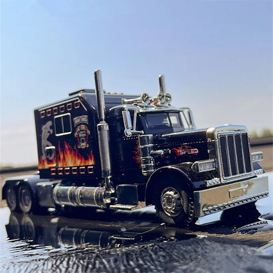 Premium Diecast Truck Model One Twenty Fourth Scale Alloy Gift For Kids - ToylandEU