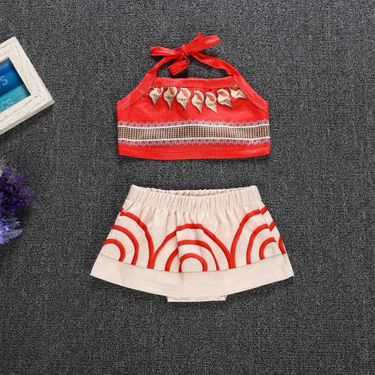 Premium Disney Moana Inspired Dress For Baby Girls - ToylandEU
