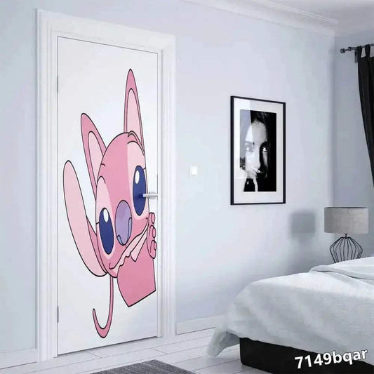 Bright Lilo and Stitch Kids Door Sticker Toyland EU - ToylandEU™