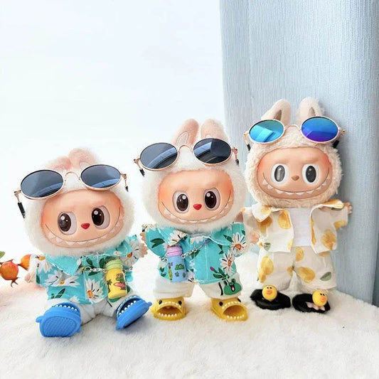 Premium Doll Accessories Set with Beachwear and Sunglasses for Fashion Enthusiasts Labubu - ToylandEU