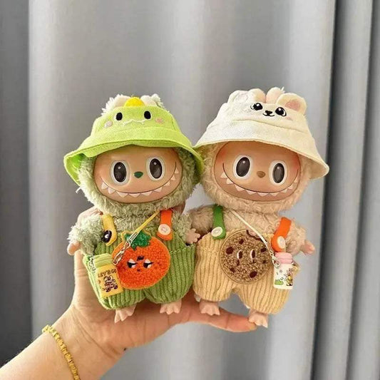 Premium Doll Clothes Pendant Macaron Fabric Labubu Dolls - ToylandEU