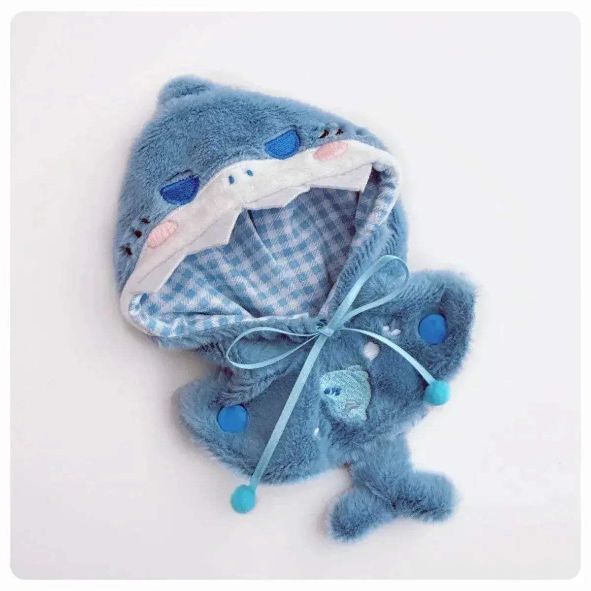 Premium Doll Clothes Plush Animal Shawl For 15-17cm Labubu - ToylandEU