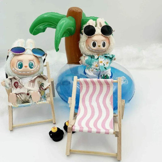 Premium Doll Clothing Set for Ropa Labubu 3.0 Featuring Summer Beach Style for Unisex Ages 0 to 14 Labubu - ToylandEU