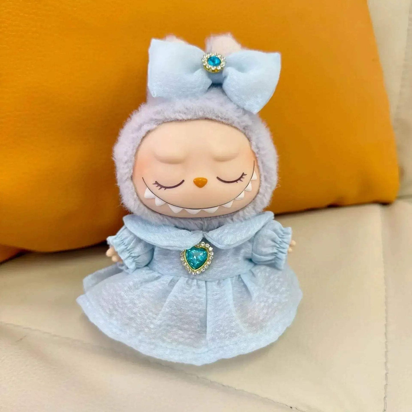Premium Doll Dress Set Diamond Princess Outfit For Labubu - ToylandEU