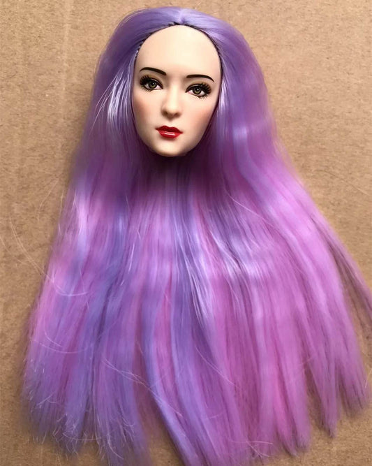 Premium Doll Heads With Long Colorful Hair For Girls - ToylandEU