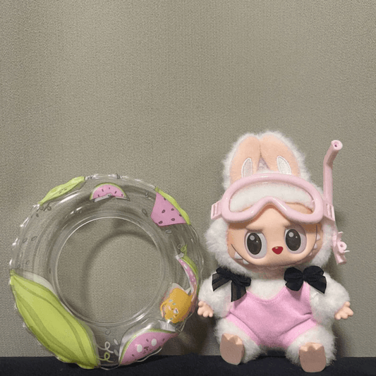 Premium Doll Swimsuit Outfit for 15-17cm Labubu Doll with Stylish One-Piece Design for Collectors and Playtime Labubu - ToylandEU