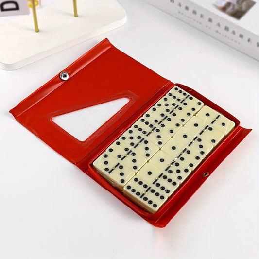 Premium Domino Chess Set with Sturdy PVC Storage Box for Family Game Nights - ToylandEU