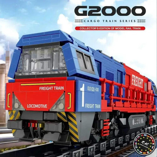 Exciting 1090 Piece Freight Train Building Set Toyland EU - ToylandEU™