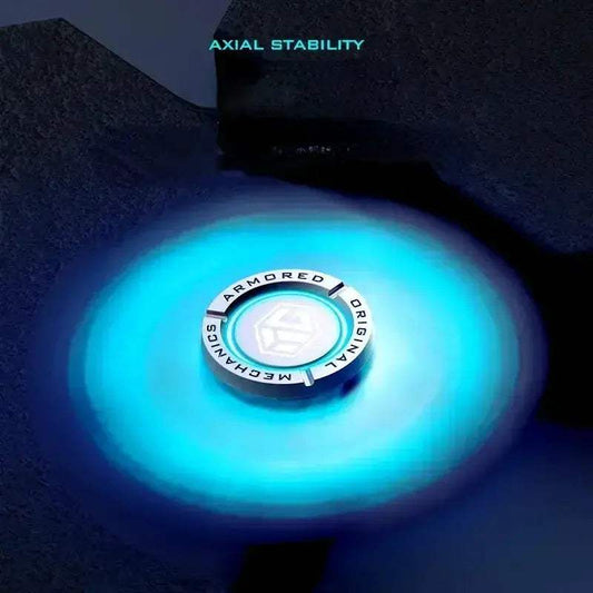 Premium Fidget Spinner Alloy Noctilucent Luminous Glow In The Dark Stress Relief Toy For Adults And Kids - ToylandEU