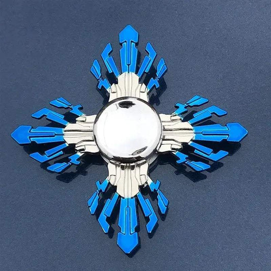 Premium Fidget Spinner Ninja Theme Metal Hand Spinner For Adults Stress Relief Gift - ToylandEU