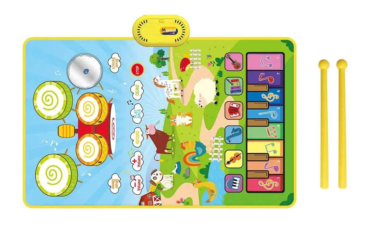Deluxe Floor Piano Mat 6 Sounds Toyland EU - ToylandEU™