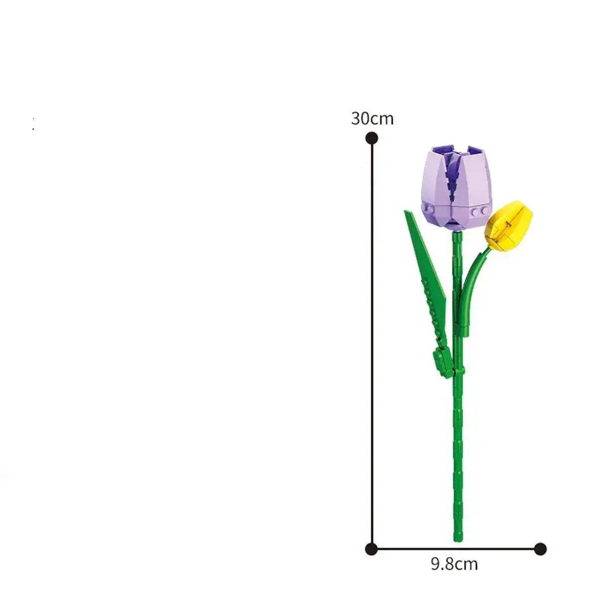 Stunning Flower Blocks 13 Styles Ornaments Toyland EU - ToylandEU™